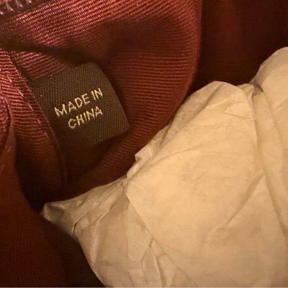 NWT RARE Vintage Coach RED Hamilton Signature Embossed Leather Swingpack - Picture 7 of 8